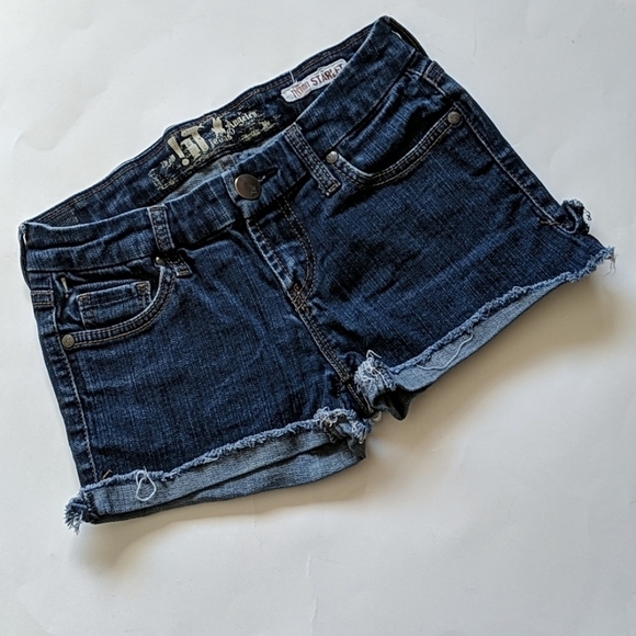 !it jeans Pants - Y2k Western Festival Micro Shorts Denim Los Angeles Rising Starlet Shorts